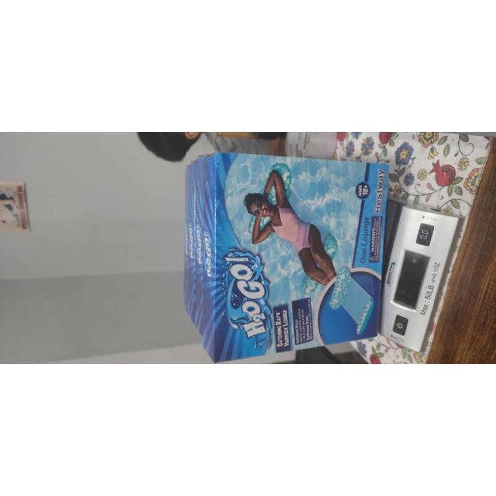 Bestway Hydro-Force H2O GO! One Lounge Floating Pool Lounger 4 Pack